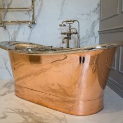 Traditional vintage inspired freestanding bath