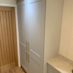 Large fitted kitchen cupboards, Thomson Properties