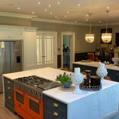 Luxury kitchen island, Thomson Properties