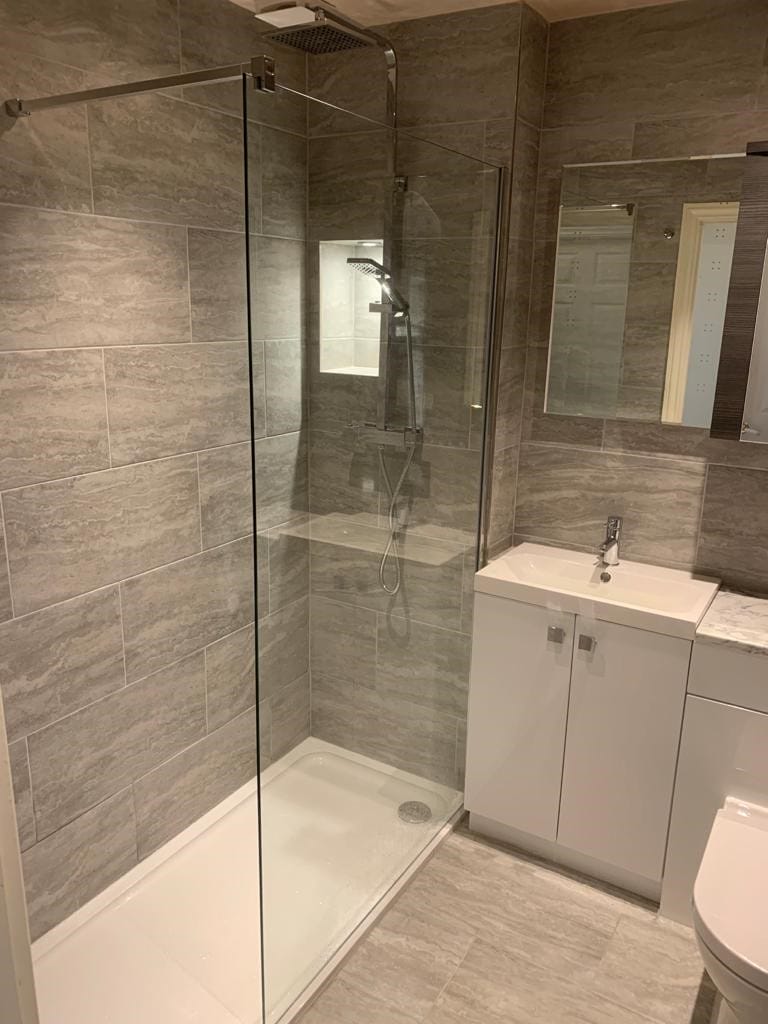 Full bathroom refurbishment, Surrey and Sussex, by Thomson Properties