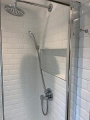 New shower area as part of a complete bathroom refurbishment by Thomson Properties