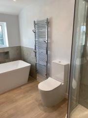Complete bathroom refurbishment by Thomson Properties, Kitchen & Bathroom refurbishment Specialists in Surrey and Sussex
