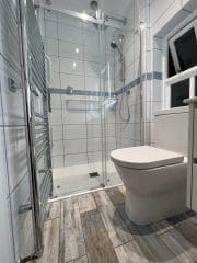 Bathroom installation by Thomson Properties, Surrey and Sussex