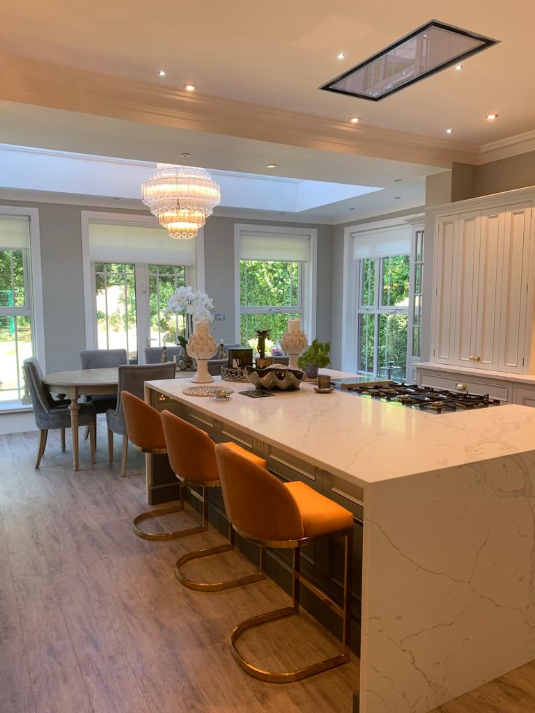 Complete kitchen refurbishment with Harvey Jones kitchen installation, by Thomson Properties
