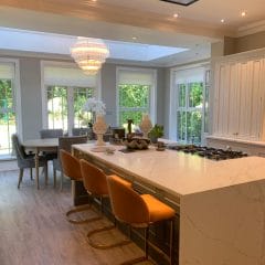 Complete kitchen refurbishment with Harvey Jones kitchen installation, by Thomson Properties