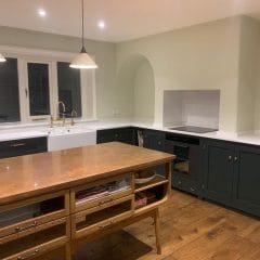 DeVOL kitchen installation by Thomson Properties, refurbishment specialists Surrey & Sussex